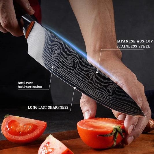 Cuchillo de chef profesional japonés